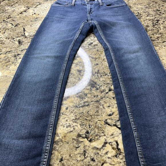 Size 29 X 29 Levi’s 511 Women’s Knit Jeans Straight Stretchy Comfy Blue CN - Picture 2 of 14